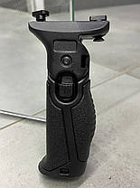 Рукоятка перенесення вогню передня DLG TACTICAL (DLG-047-black), колір Чорний, складана, установка на M-LOK., фото 4