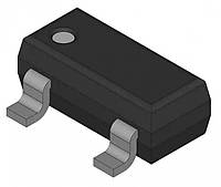 Транзистор BCW61B Транзи. Бипол. ММ PNP SOT23 Uceo=-32V; Ic=-0,1A; f=100MHz; Pdmax=0,25W; hfe=180/310,