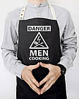 Фартух Danger men cooking (Чорний)