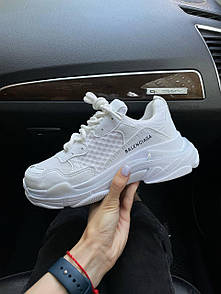 Кросівки жіночі білі Balenciaga Triple S Clear Sole (09204)