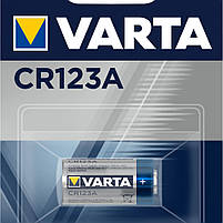 Батарейка літієва Varta CR123A BLI 1 LITHIUM для ліхтарика THL-1 Coyote (06205301401), фото 3