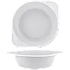 Миска пластикова супова 500 мл біла , PP для перших страв - 5