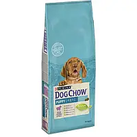 Сухой корм для щенков Dog Chow Puppy с ягненком 2.5 кг