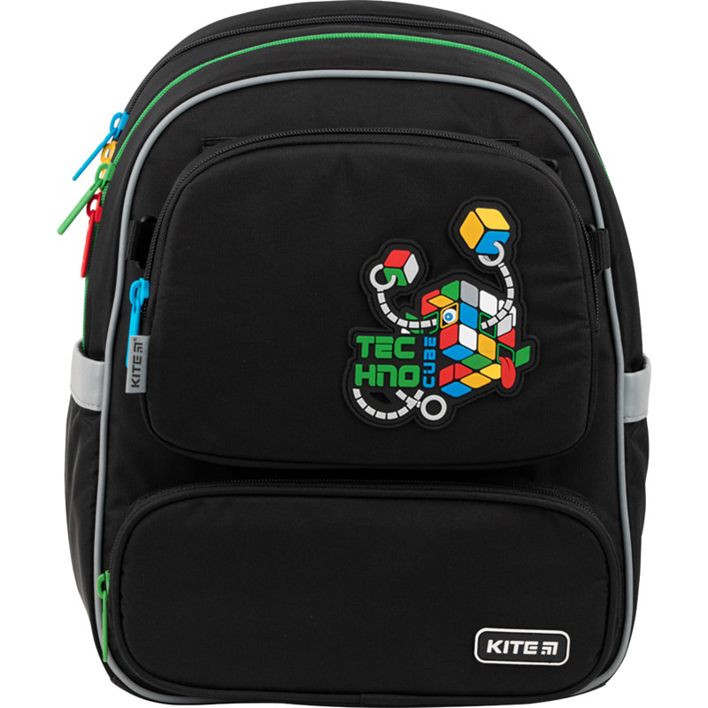 Рюкзак напівкаркасний Kite Education Techno Cube K22-756S-4, фото 1