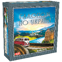 Настольная игра «Галопом по Украине» Artos Games для детей 8 лет.