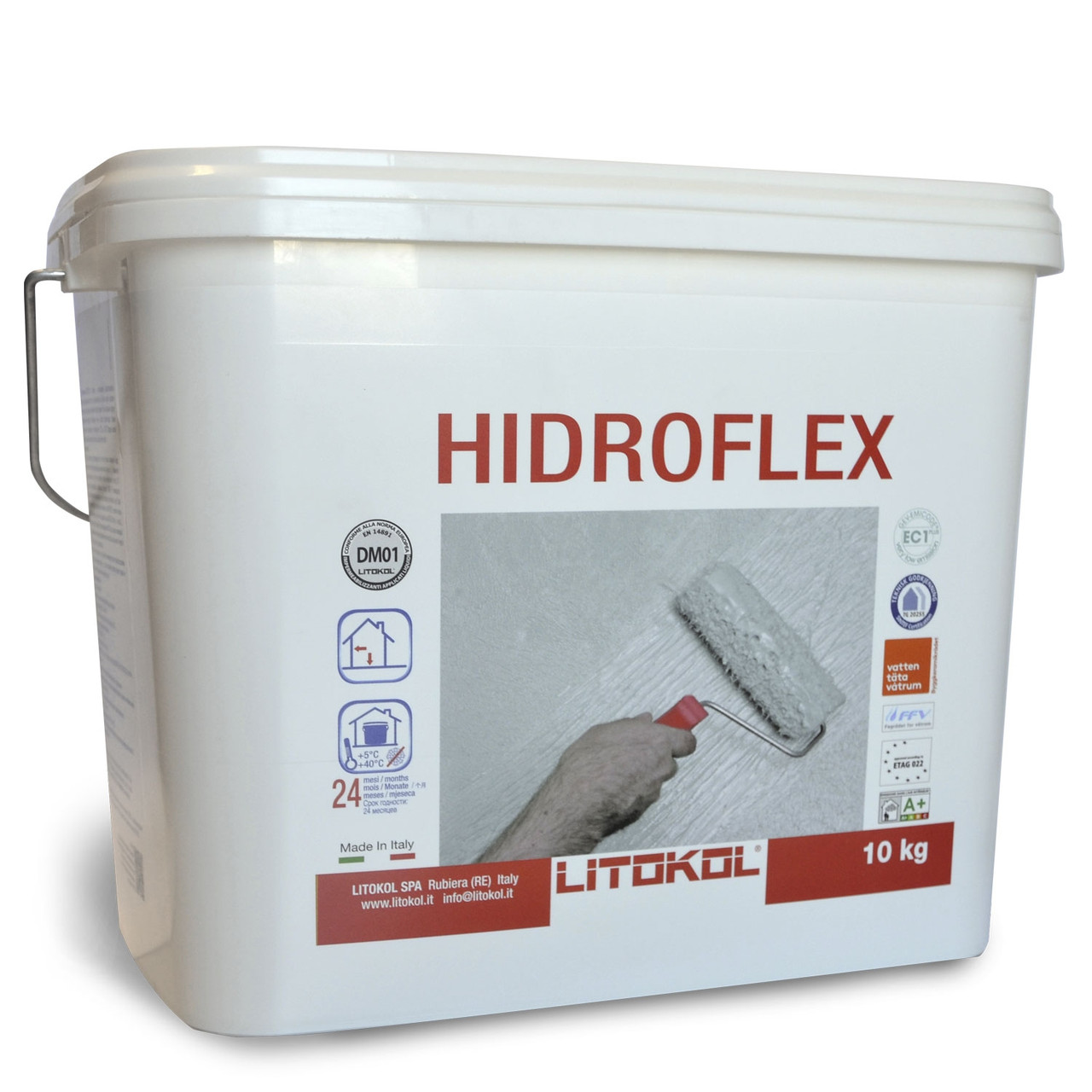 Купить Готовая гидроизоляция Litokol Hidroflex 10 кг, цена 3528 грн ...