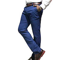 Мужские синие брюки.