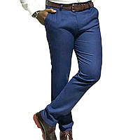 Мужские синие брюки. 32