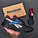 Чоловічі шкіряні кросівки весна/осінь Reebok Street Style Blue Чорні, фото 8