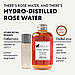 Рожева вода 100% чиста органічна Eclat Natural Skincare Rose Water 200 мл, фото 6