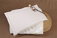 Подушка детская для новорожденного хлопковая плоская 40х60 см Белый