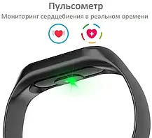 Фітнес-браслет, смарт браслет Xiaomi Mi Band 3 Black  ⁇  Аналог Xiaomi Mi Band 3, фото 5