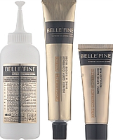 Кремоподібна фарба для фарбування волосся стійка BELLE’FINE 6.6 Темний махагон, фото 2