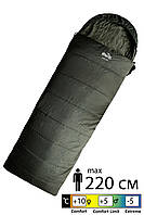 Спальный мешок-одеяло Tramp Taiga 200 спальник для ВСУ с температурой комфорта +10/+5/-5°С и весом 1,3кг