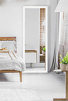 Велике підлогове дзеркало Facet 1805 60х170 см,на ніжці, в повний зріст у примірочну, передпокій, спальню, вітальню, в рамі