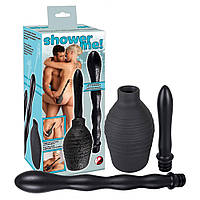 Набор для анальной клизмы Shower Me клизма груша с двумя насадками