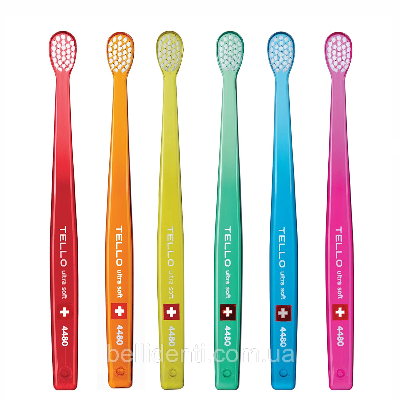 Дитяча зубна щітка Tello JUNIOR Ultra Soft 4480 (від 6 років), 1 шт