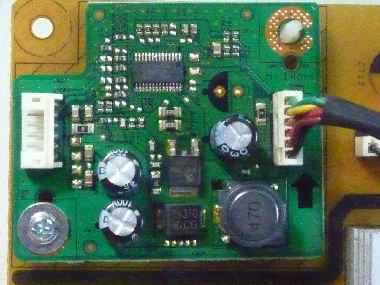 Платы От LED-Монитора BENQ EW2430-B (Нерабочий Блок Питания) (ID.