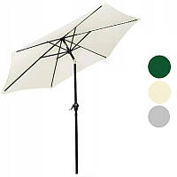 Парасолька садова з нахилом стоячий Springos 250 см для тераси пляжу