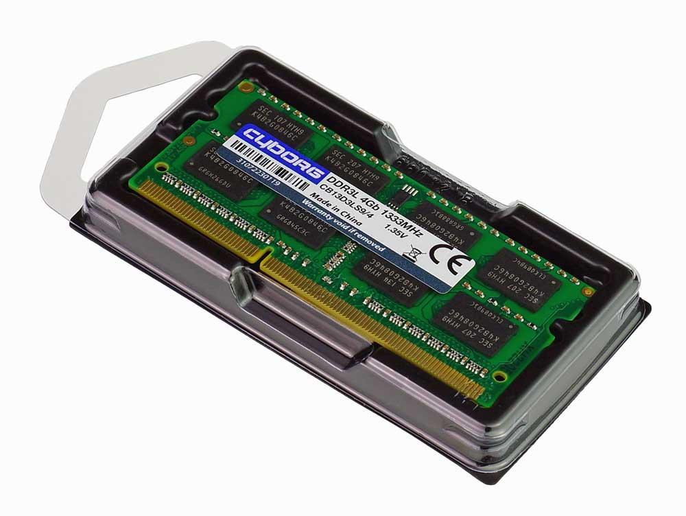 DDR3L 4Gb 1333 MHz PC3L-10600s SoDIMM 1.35V для ноутбука - оперативна пам' ять 1333MHz CB13D3LS9/4