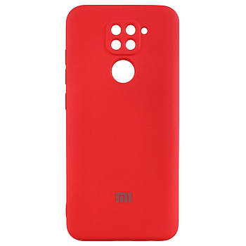 Чохол New Silicone Case для Xiaomi Redmi Note 9 / 10X 4G Red
