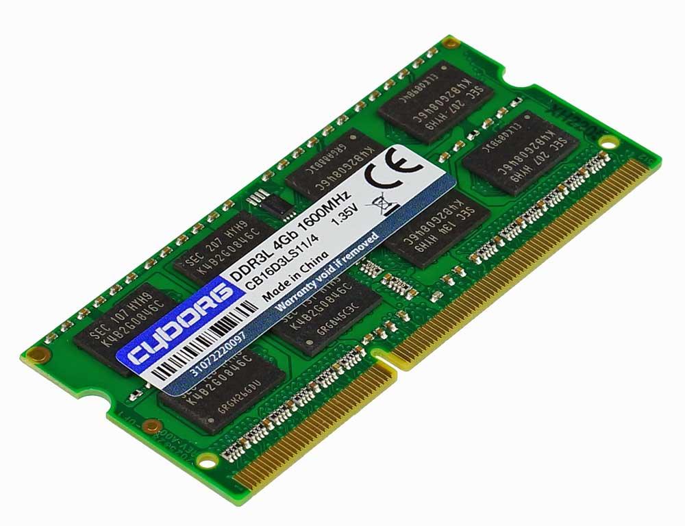ддр3 4 гб 1.35 в для ноутбуков 1600 МГц CYBORG