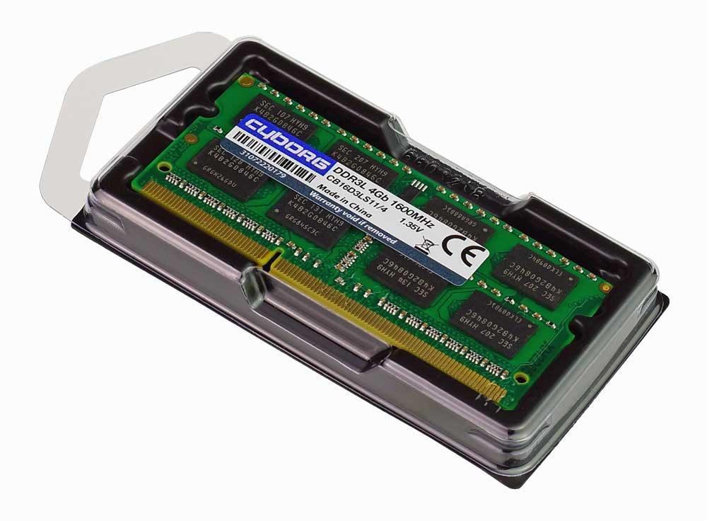 DDR3L 4Gb 1600 PC3L-12800s SoDIMM 1.35v для ноутбука - оперативна пам'ять 1600MHz CB16D3LS11/4