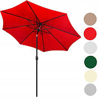 Парасолька садова з нахилом стоячий Springos 290 см для тераси пляжу