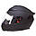 Мотошлем RXR M-3844 M-XL чорний, фото 2