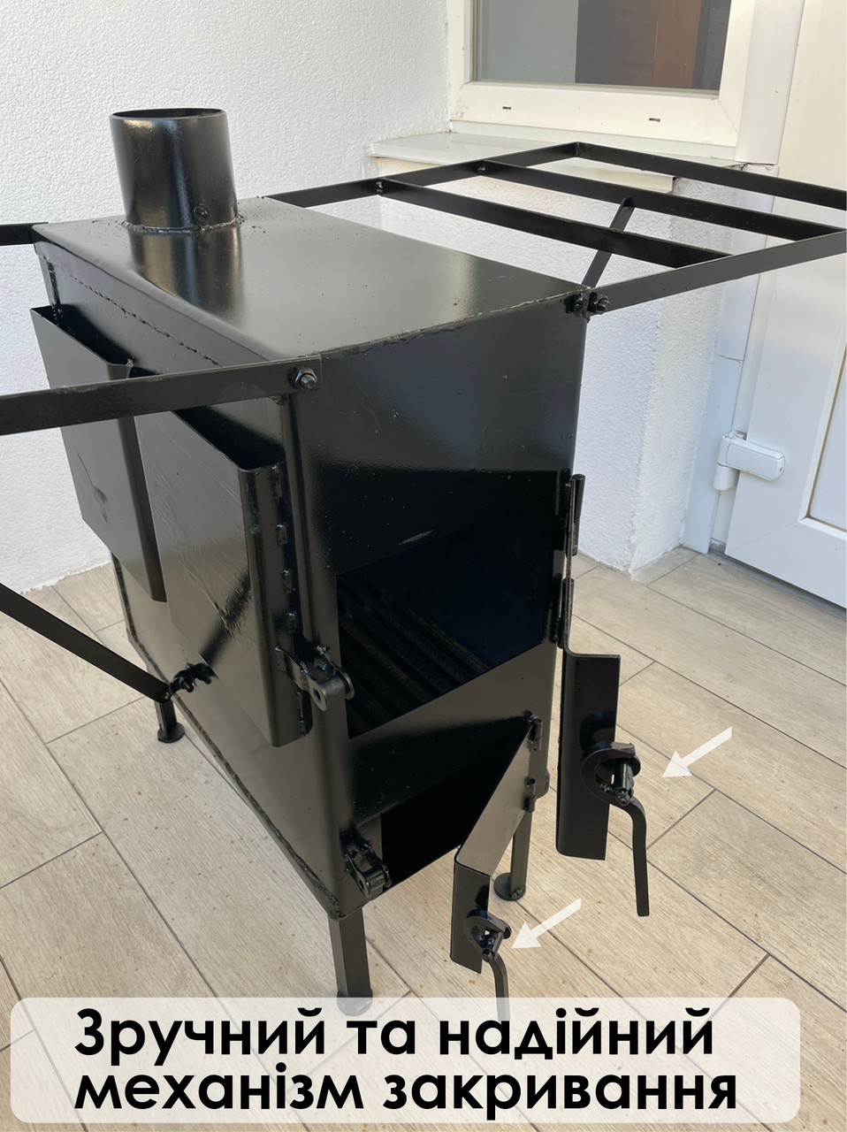 Армейская Буржуйка с Сушкой и Приготовлением Пищи, Буржуйка с Функцией ...