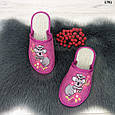 Тапочки дитячі для дівчинки Белста малинові з Коалою, фото 3