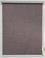 Рулонна штора Джинс Блекаут Шоколад