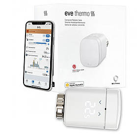 Розумний терморегулятор Elgato Eve Thermo радіаторний термостат Apple HomeKit (Thread)