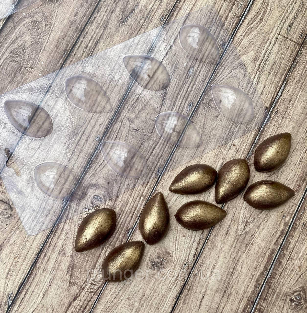 Форма пластикова для шоколаду Пелюстки тюльпану, фото 1