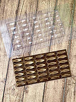 Форма пластикова для шоколаду Плитка ексклюзив