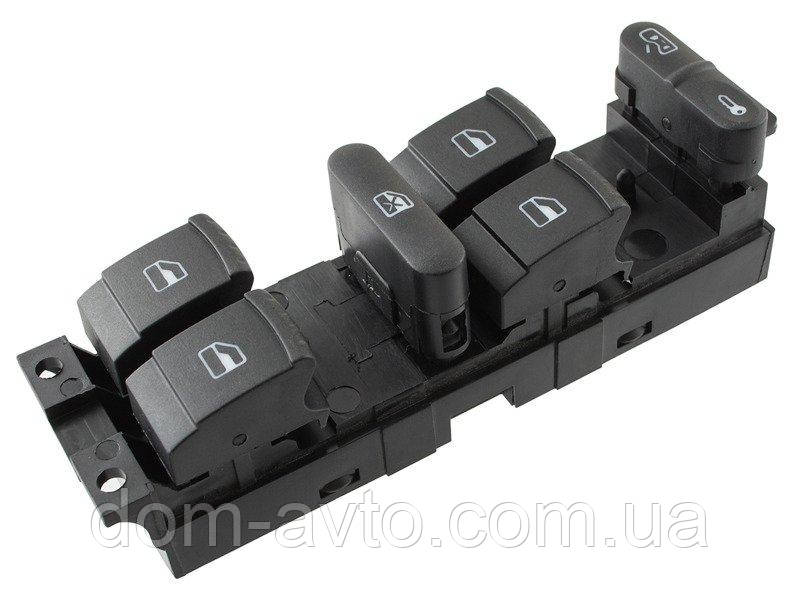 VW Golf IV 97-06 комбінований перемикач підйому електричних склопідйомників та блокування дверей на 10 PIN