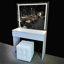 Стіл візажиста. МКіжне дзеркало з підсвіткою MR-0206