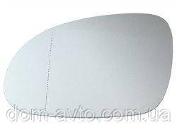 Skoda Superb 05-10 Вкладиш дзеркала З ПІДІГРІВОМ ліве