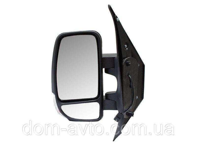 Renault Master III 2010- Зовнішнє дзеркало з електроприводом чорне ліве