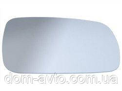 VW Golf IV 97-03 Вкладиш дзеркала ВЕЛИКЕ З ПІДІГРІВОМ праве