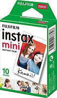 Фотобумага для камеры Fujifilm Instax Mini Color film 10 снимков (1 картридж) для 12, 7S, 8,9, 11, 25, 50S, 20