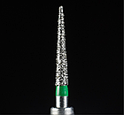 Діамантовий бір TC-11C. Конус-олівець (ISO 160/016), Mani зелений.Оригінал., фото 3
