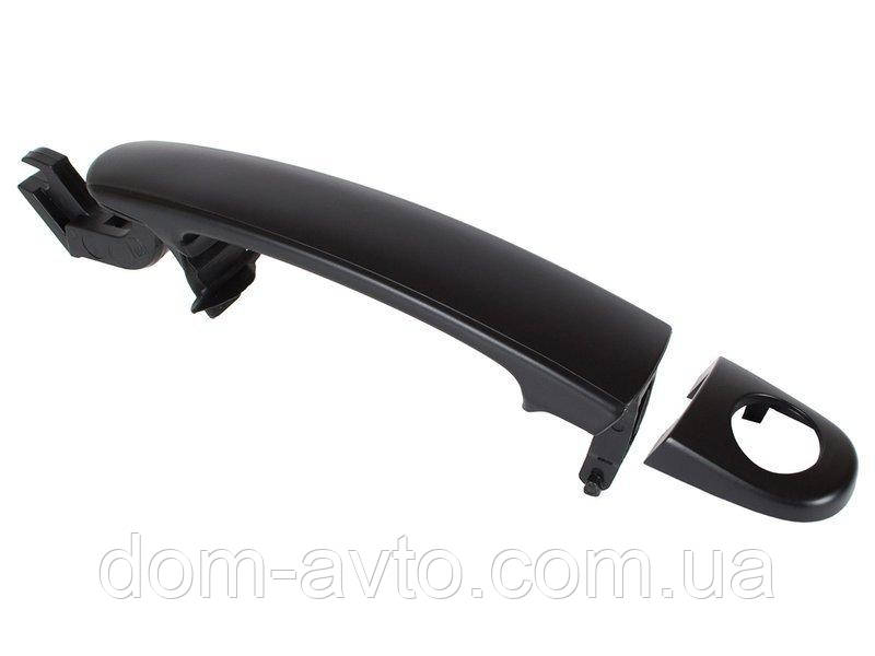 VW Golf IV 97-06 ЧОРНА зовнішня ручка дверей з отвором передня ліва