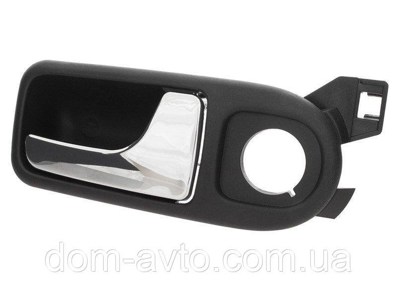 Ручка міжкімнатна двері Seat Arosa 97-05 ЧОРНА + ХРОМ права