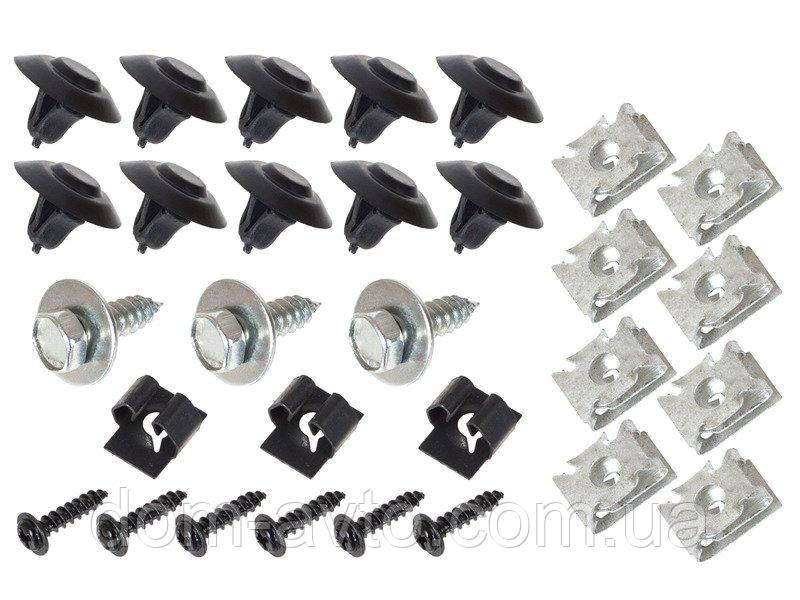 Audi A1 2010 - набір кліпс для кріплення кришки двигуна 30 шт. KPL