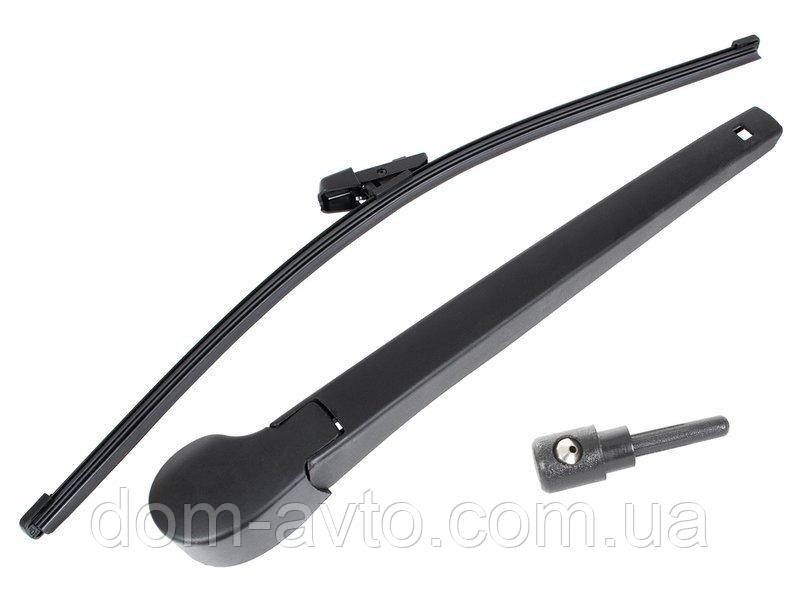 Skoda Superb II KOMBI 2008- важіль заднього склоочисника + щітка + форсунка омивача заднього скла 2 шт KPL