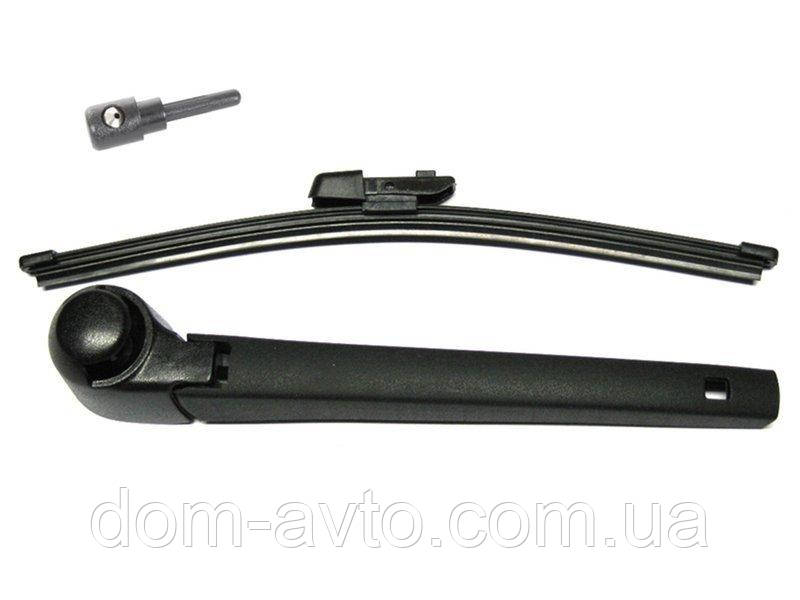 Skoda Yeti 2009- важіль заднього склоочисника + щітка + форсунка омивача заднього скла 2шт KPL