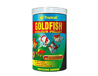 Корм для золотых рыбок Tropical в гранулах Goldfish Color Pellet, 250мл /90гр