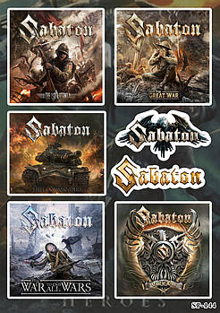 Стікерпак Sabaton SP-144
