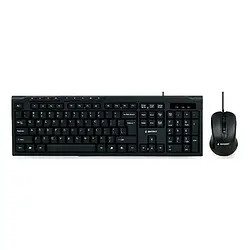 Комплект клавіатура та миша Gembird KBS-UM-03-UA Black (USB класичний)